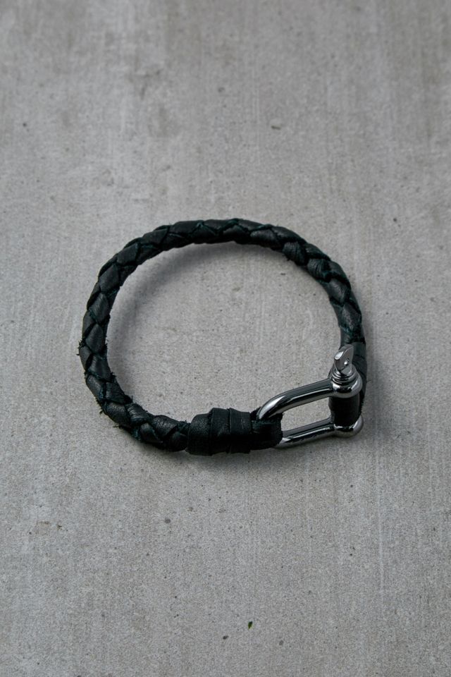 Icon Leather Bracelet | Urban Outfitters UK