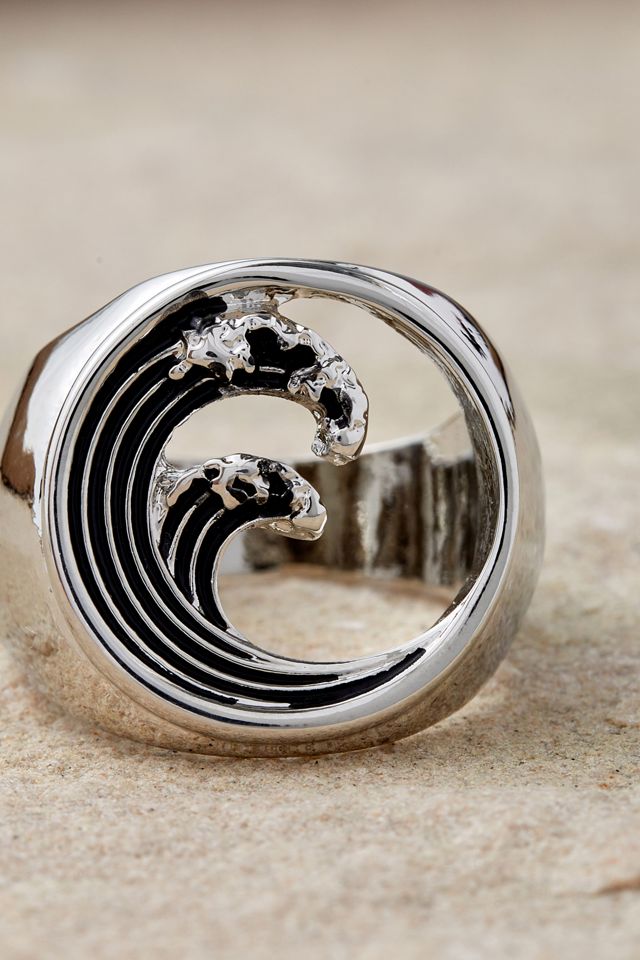 Silence + Noise Hokusai Welle Ring #2