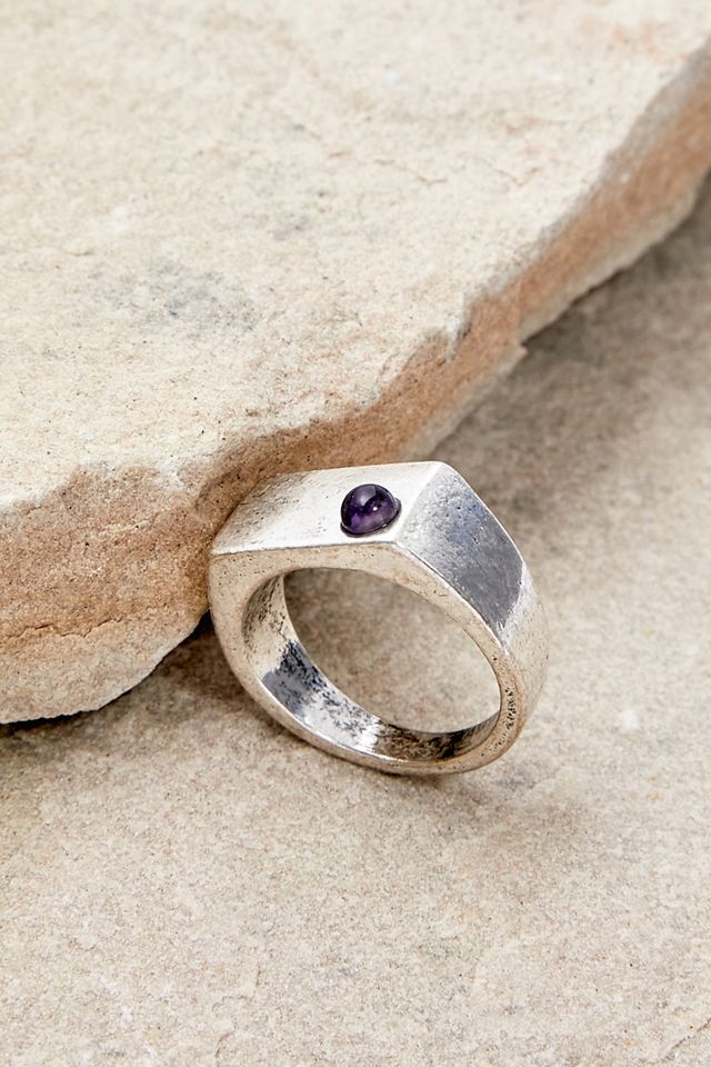 Anello in Pietra Rettangolare #1