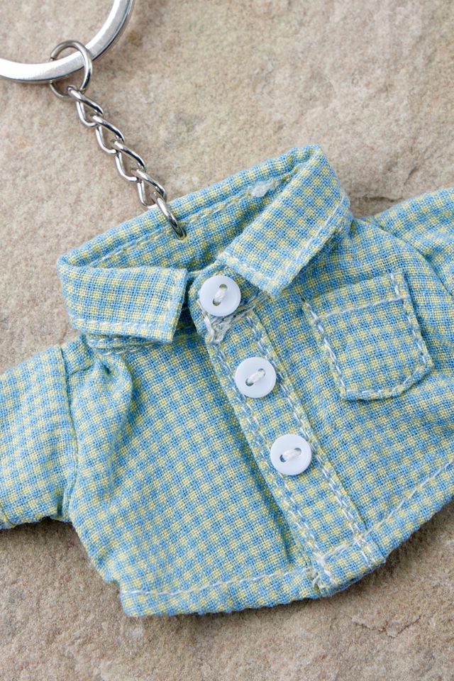 Mini Portachiavi Camicia Verde #1