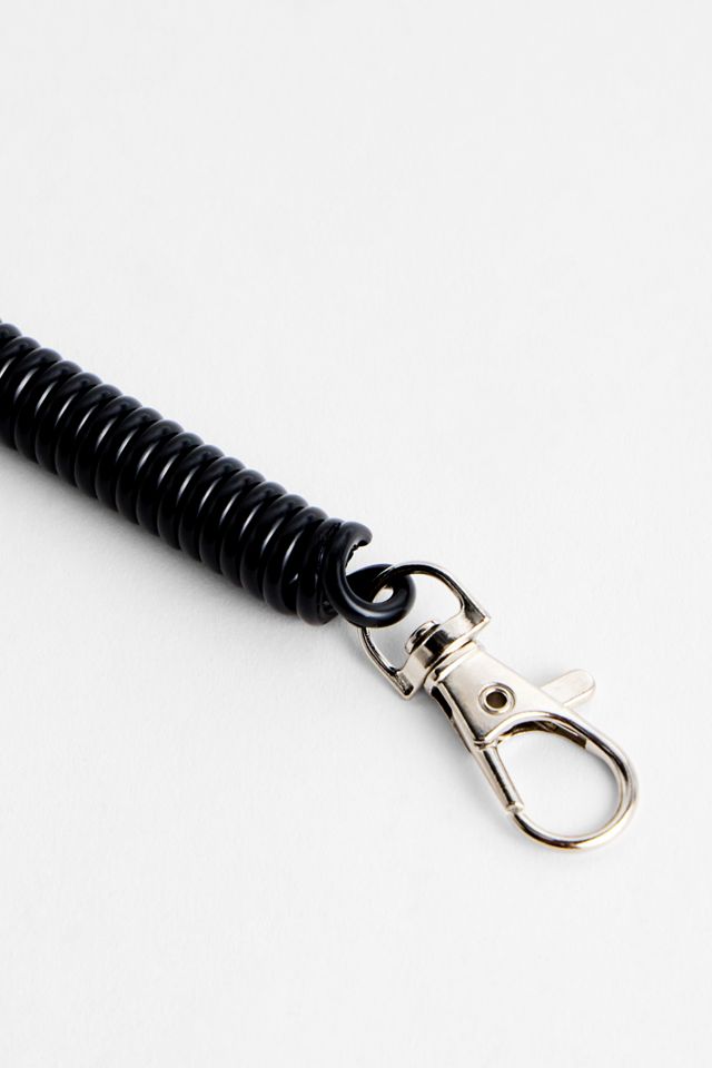 Black Spaghetti Keyring #1