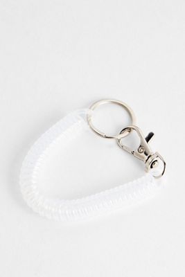 Clear Spaghetti Keyring