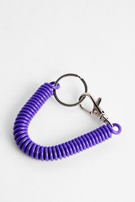 Porte-clés spaghetti violet