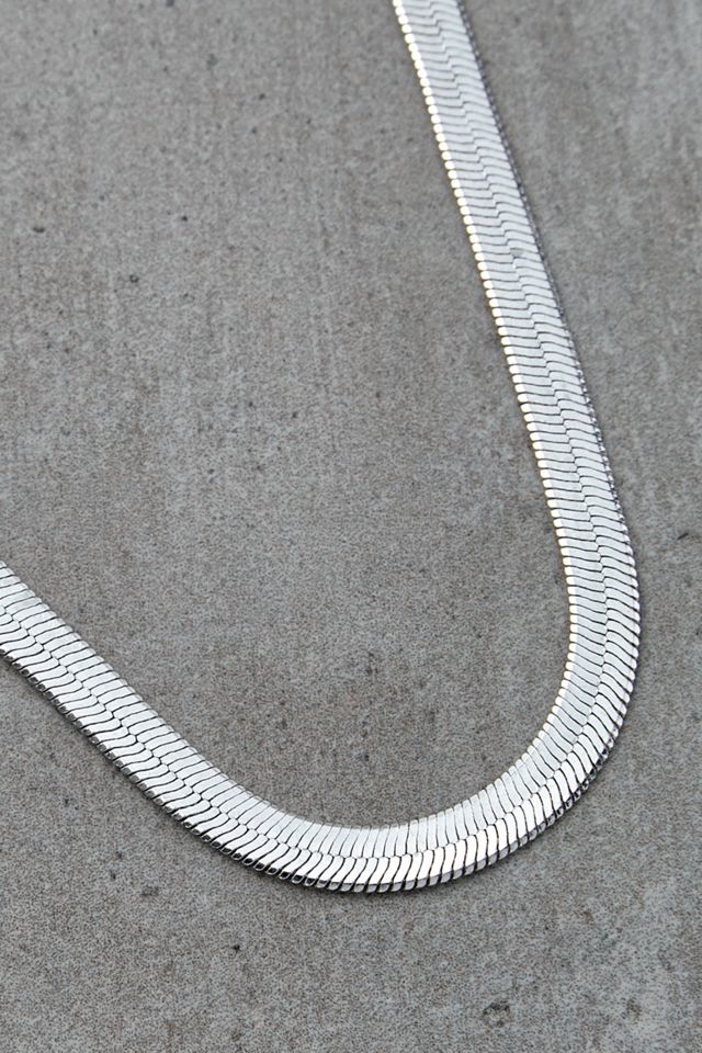 Plated Snake Chain Necklace #1