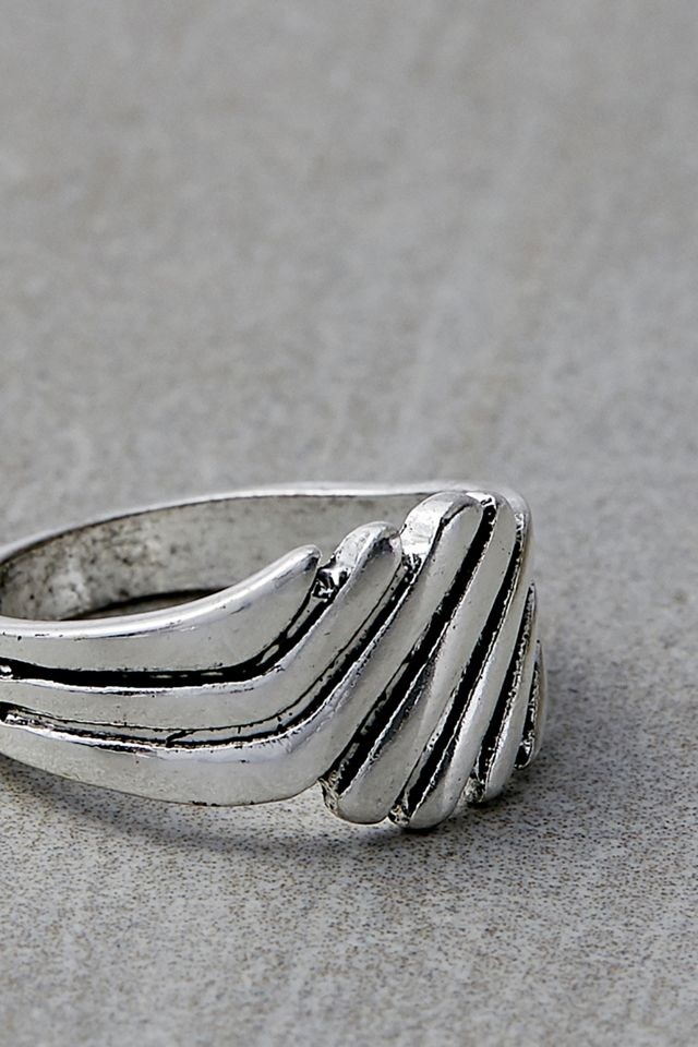 Embossed Pinky Ring Urban Outfitters UK