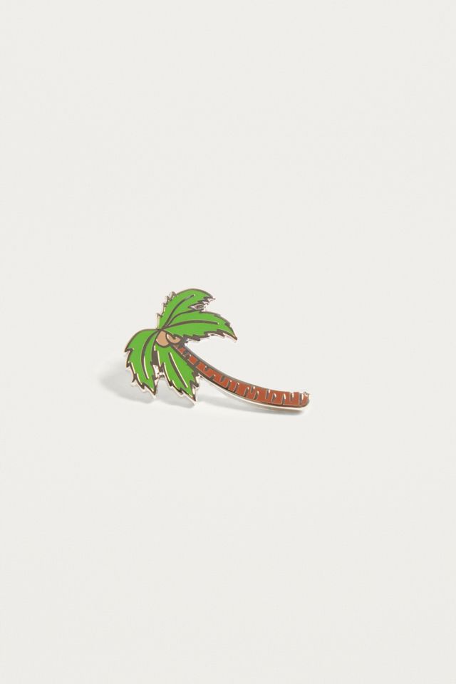 Pintrill Palm Tree Pin Badge #1