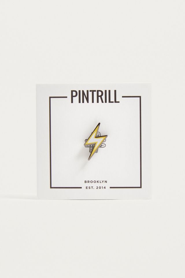 Pintrill Lightning Bolt Pin Badge #2