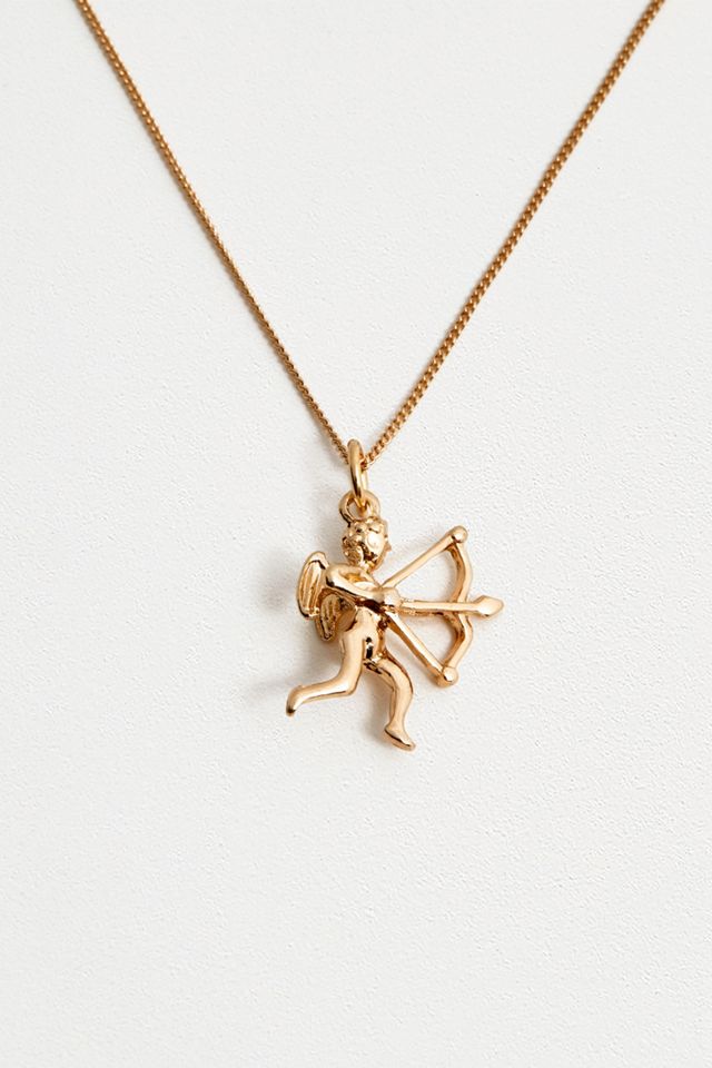 Chained + Able Gold Cherub Necklace