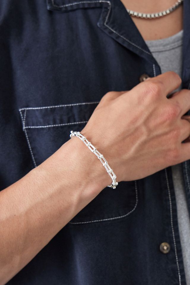 Bracciale catena catenata + abile #1