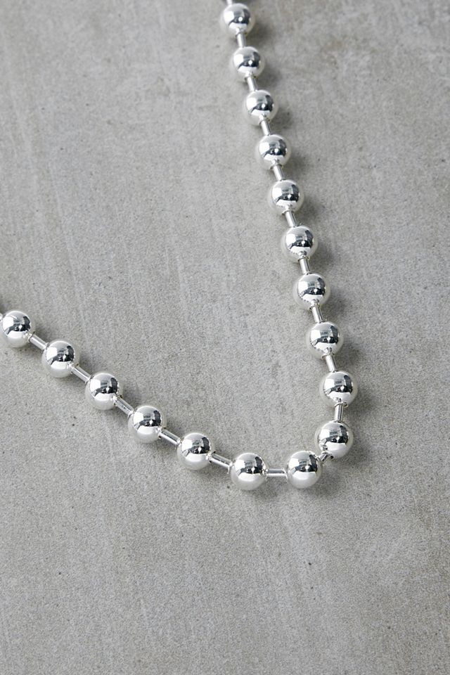 Chained + Able Silver-Plated Ball Chain Necklace #1