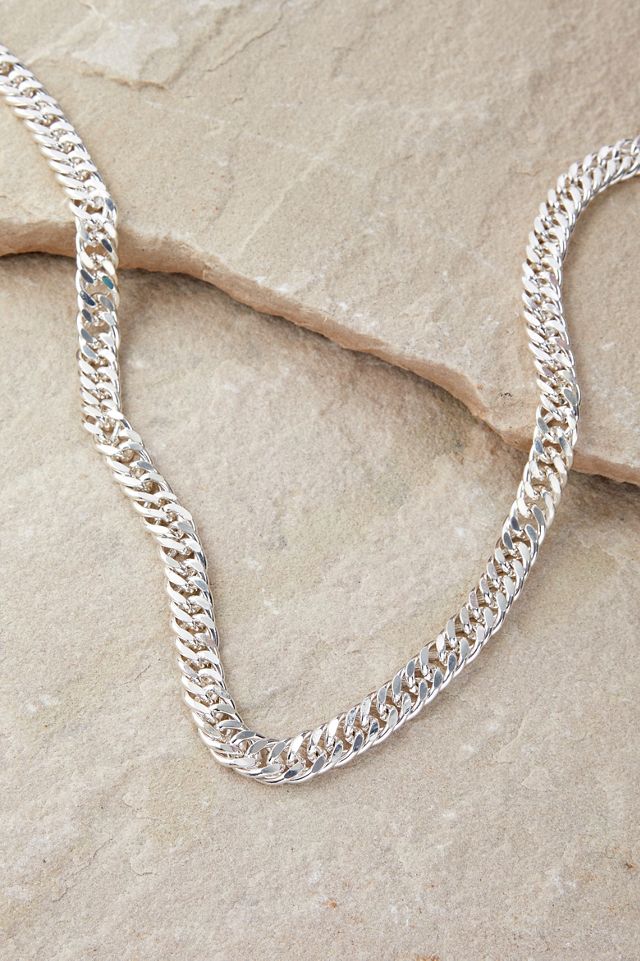 Collana Susan Caplan a catena di cordoli placcati argento #1
