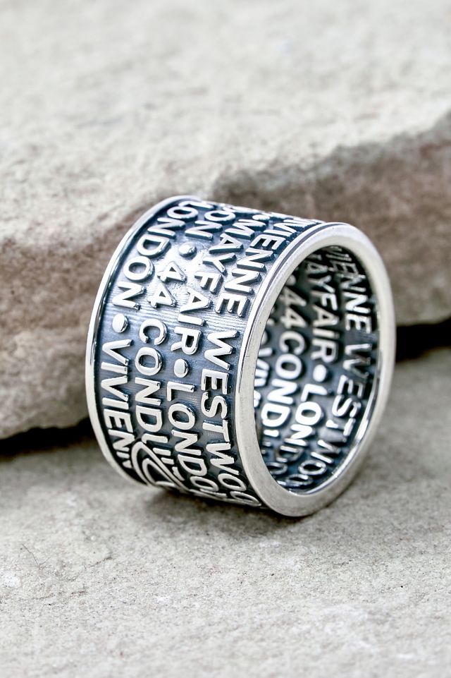 Vivienne westwood ring on sale men