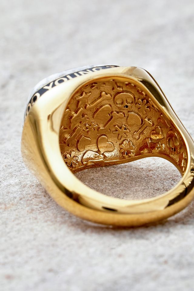 Vivienne Westwood - Bague Damiano à pierre #1
