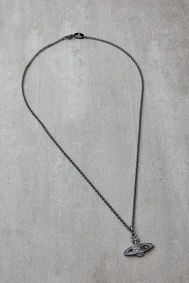 Vivienne Westwood Men's Mini Bas Relief Orb Pendant Necklace