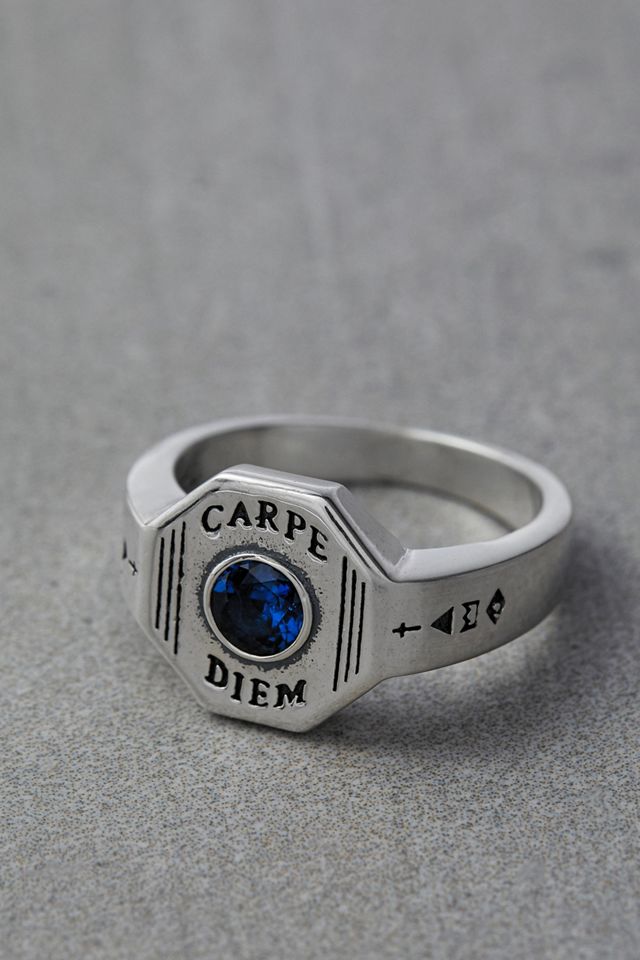 Serge DeNimes – Silberring „Carpe Diem“ #1