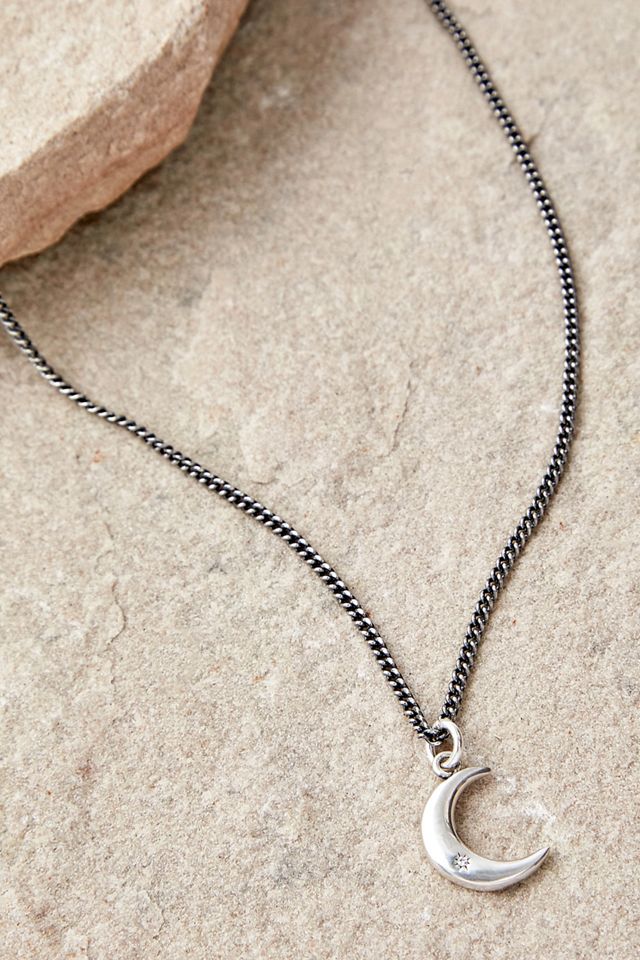 Serge DeNimes Crescent Moon Necklace #1
