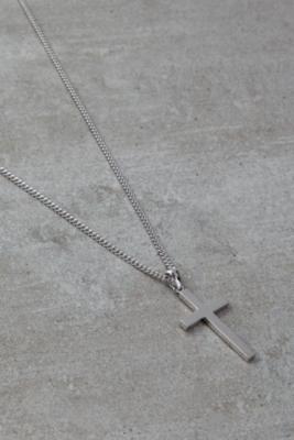 Serge DeNimes Cross Necklace - Silver ALL at Urban Outfitters