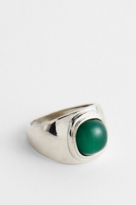 Bague pierres précieuses vertes en taille: Small - Silence + Noise - Modalova