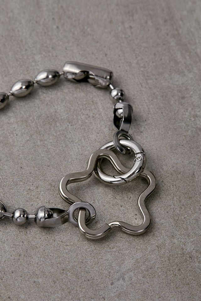 Katherine Scarlett - Bracelet plaqué argent à fleurs #1