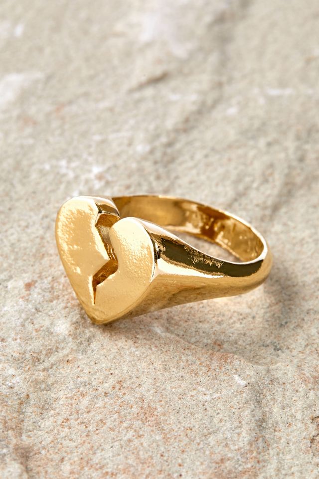 TwoJeys Broken Heart Ring  #2