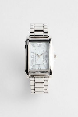 UO Silver-Tone Link Watch