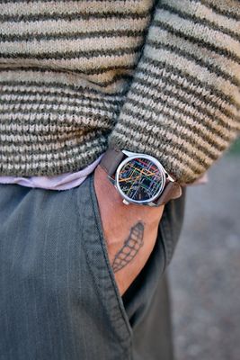 CHPO Vintage New York Silver Watch