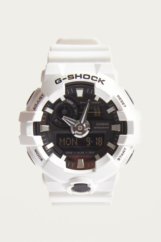 G shock best sale ga700 white