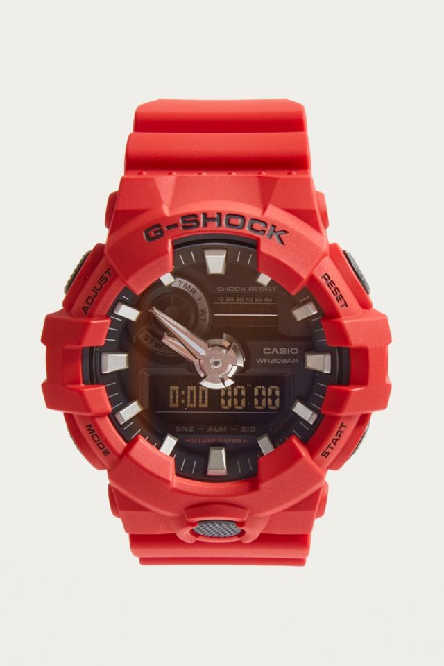 G shock best sale ga700 red