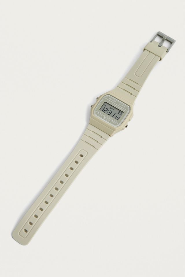 Casio - Montre F91W-1 blanc cassé #1