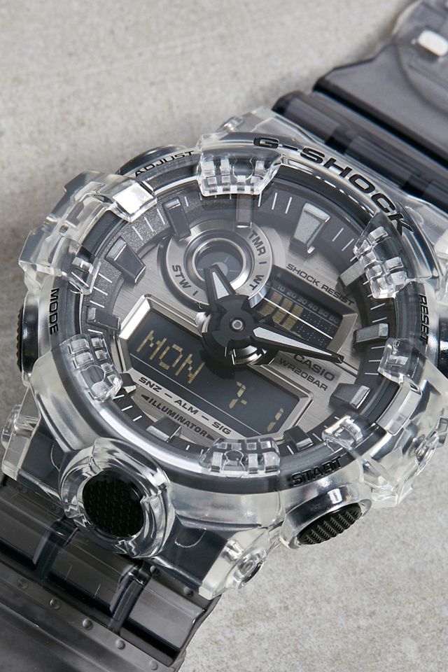 Casio G-Shock GA700 Clear Skeleton Watch #1