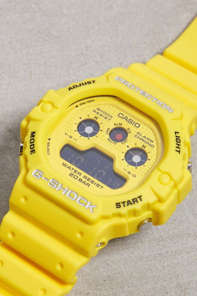 Casio G-Shock DW5900 Hot Rock Yellow Watch