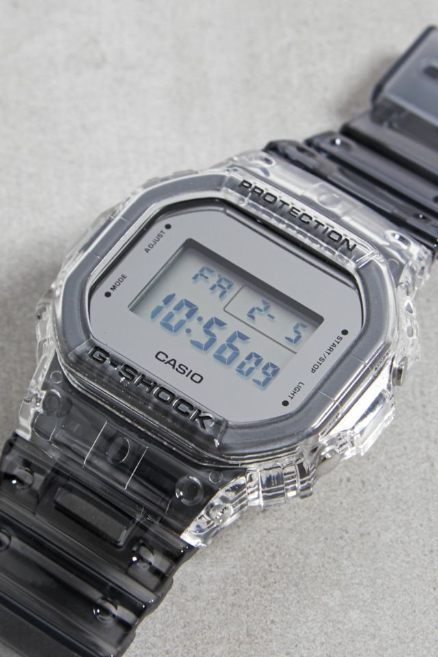 Casio hotsell clear skeleton