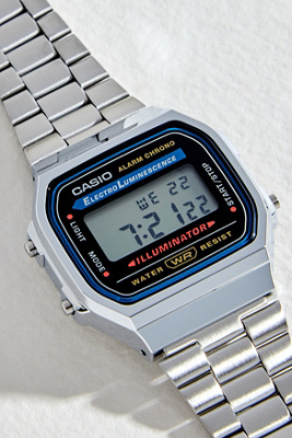 AtFoliX FX Hybrid-Glass Panzerfolie Für Casio A168WA-1YES – 9H Härte, Made In Germany
