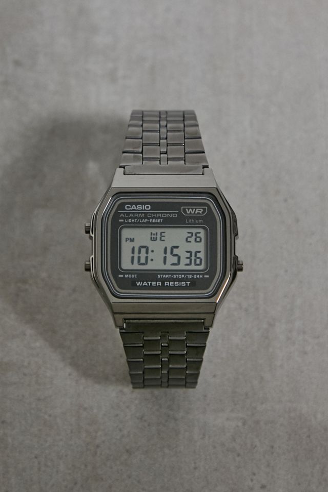 Gunmetal casio 2024 watch