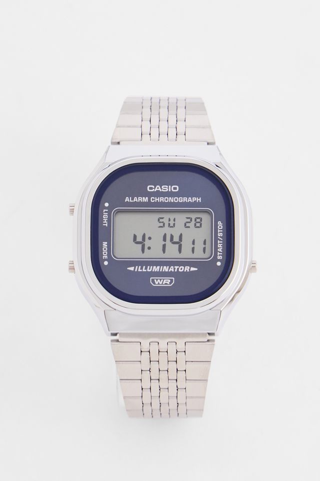 Casio Silberne A140WE-2AEF Uhr #1