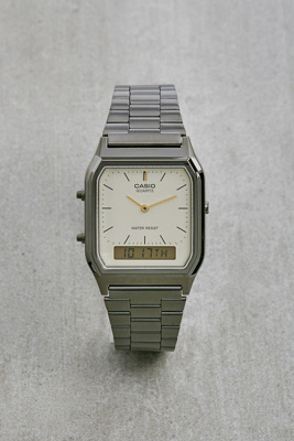 Casio vintage AQ230A-3AVT se lanza con múltiples colores y Dual-Time