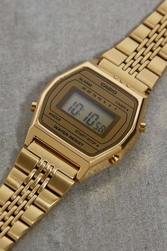 Casio – Goldfarbene Vintage-Armbanduhr „LA690WEMY-9EF‟ #1