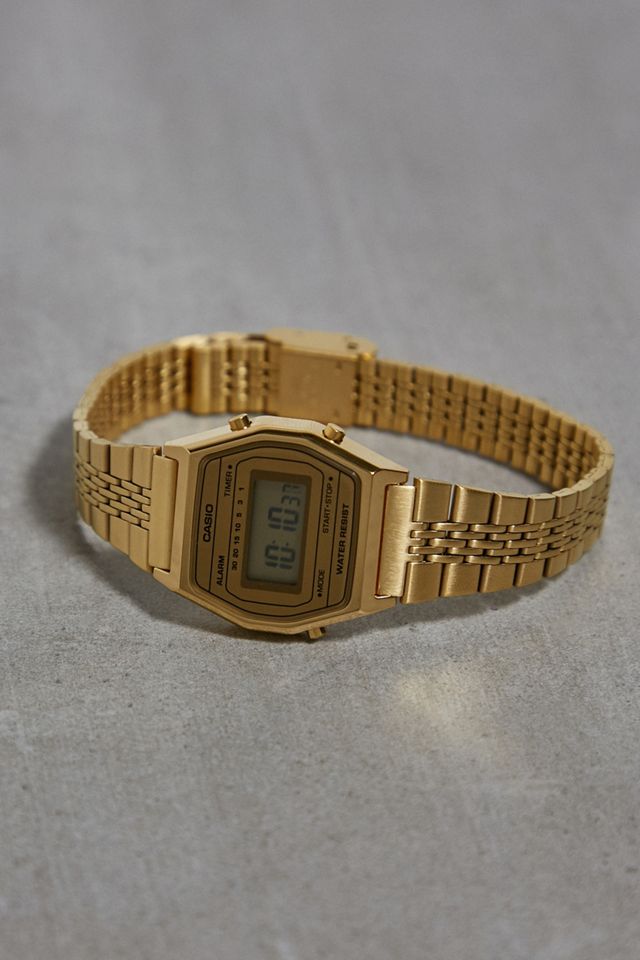 Casio – Goldfarbene Vintage-Armbanduhr „LA690WEMY-9EF‟ #2