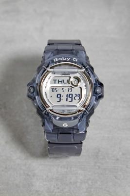 Casio Baby G BG169R Transparent Watch Urban Outfitters UK