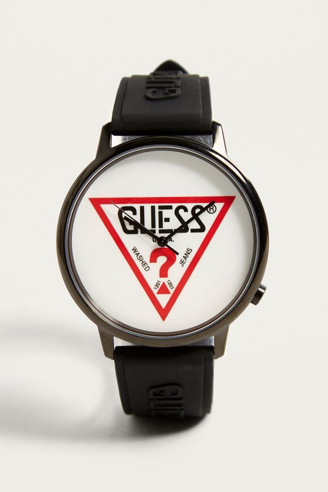 GUESS Originals Black Logo Watch Urban Outfitters UK