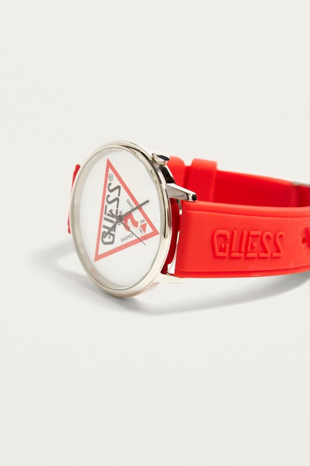 GUESS Originals Red Logo Watch #1