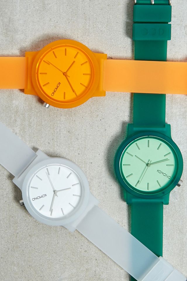 KOMONO - Montre Mono orange fluo #3