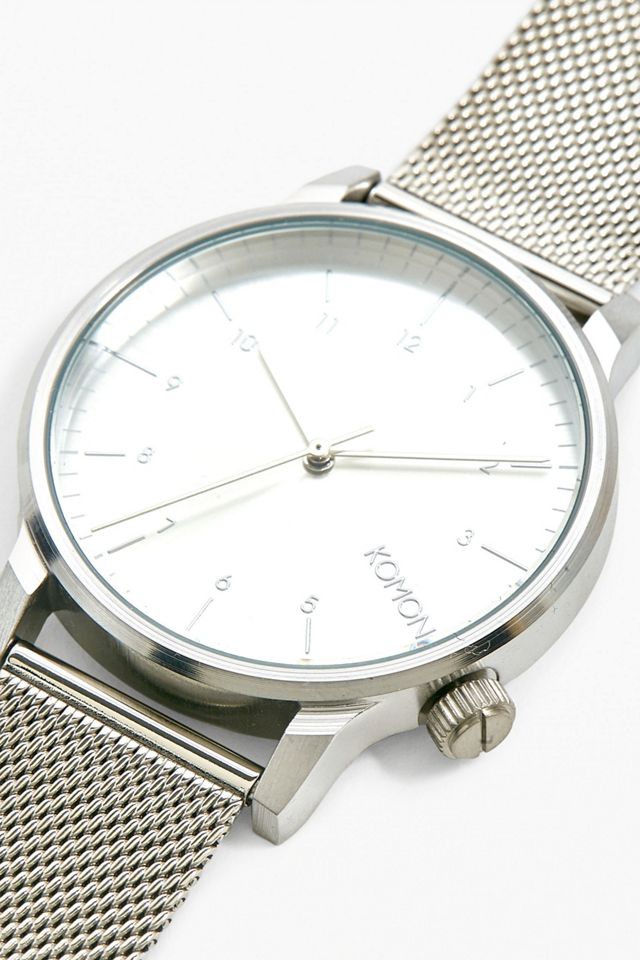KOMONO – Uhr „Winston“ in Royale Silver #1