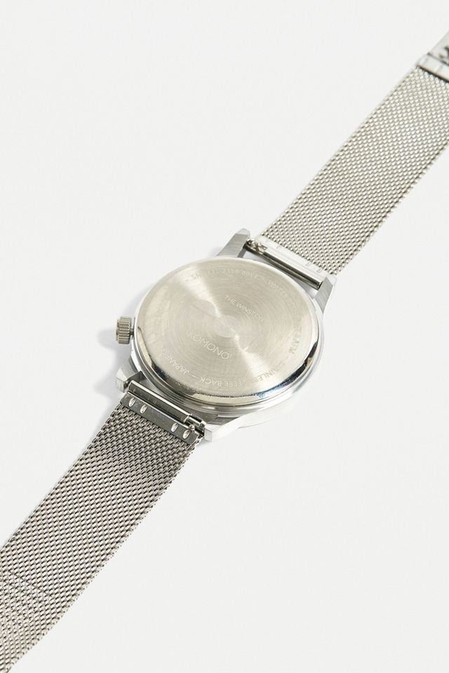 KOMONO – Uhr „Winston“ in Royale Silver #3