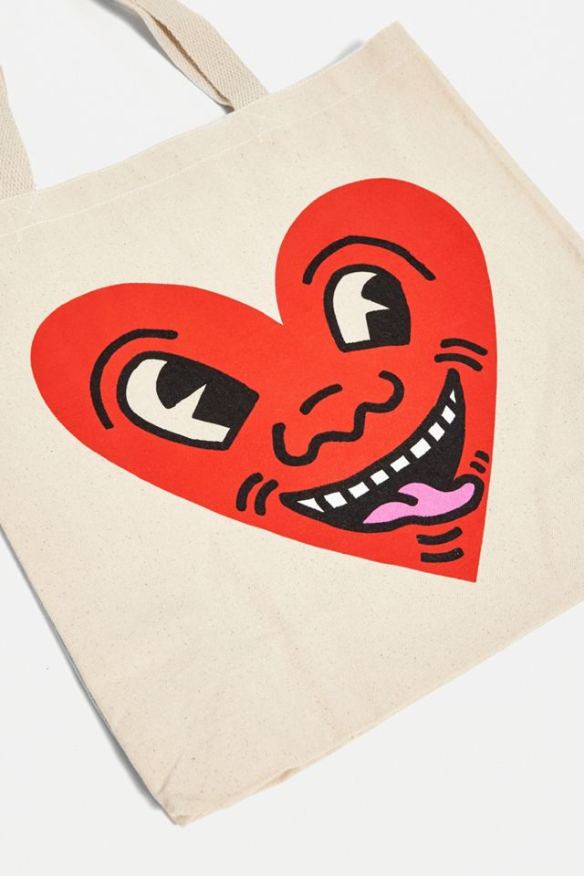 © Keith Haring Foundation Big Heart Tote Bag #1