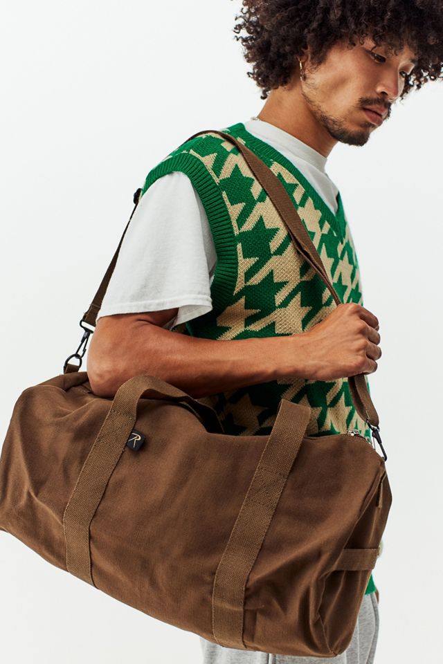 Rothco Brown Canvas Duffle Bag