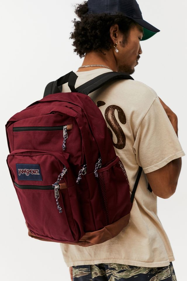 Maroon jansport backpack sale