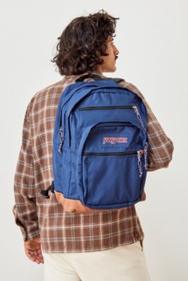 blue jansport backpack