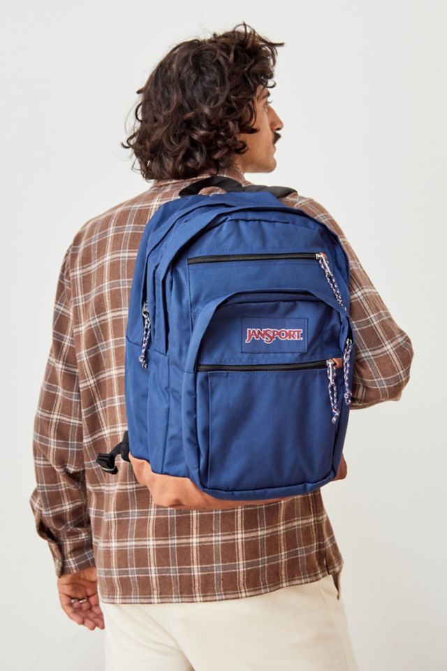 JanSport Navy Blue Student Backpack | Urban Outfitters UK