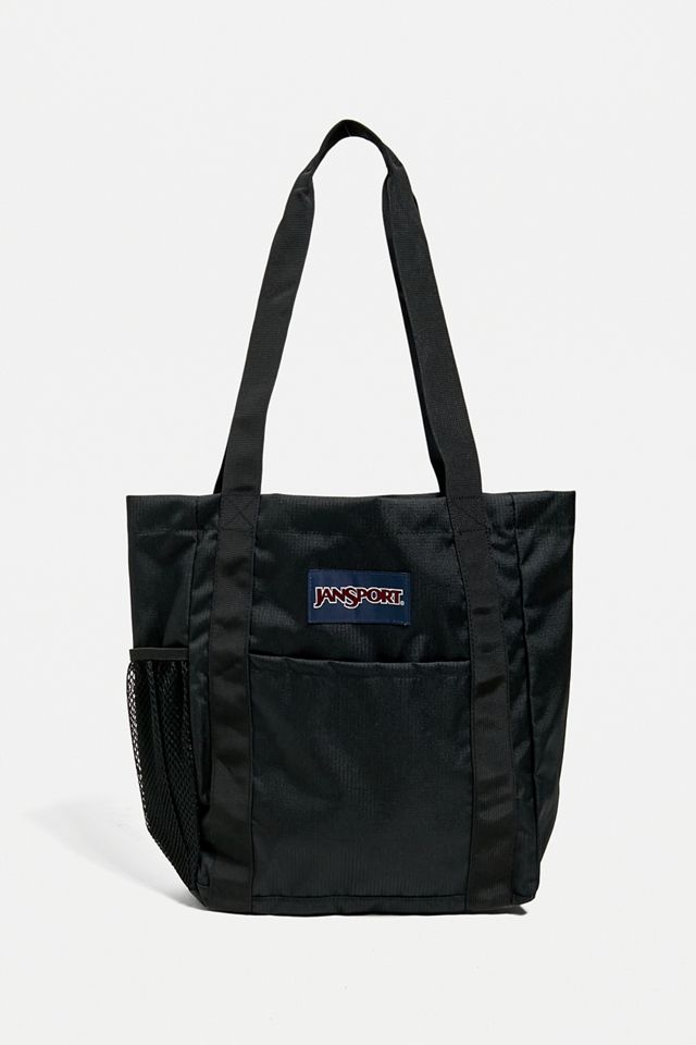 JanSport Black Shopper Tote Bag #1